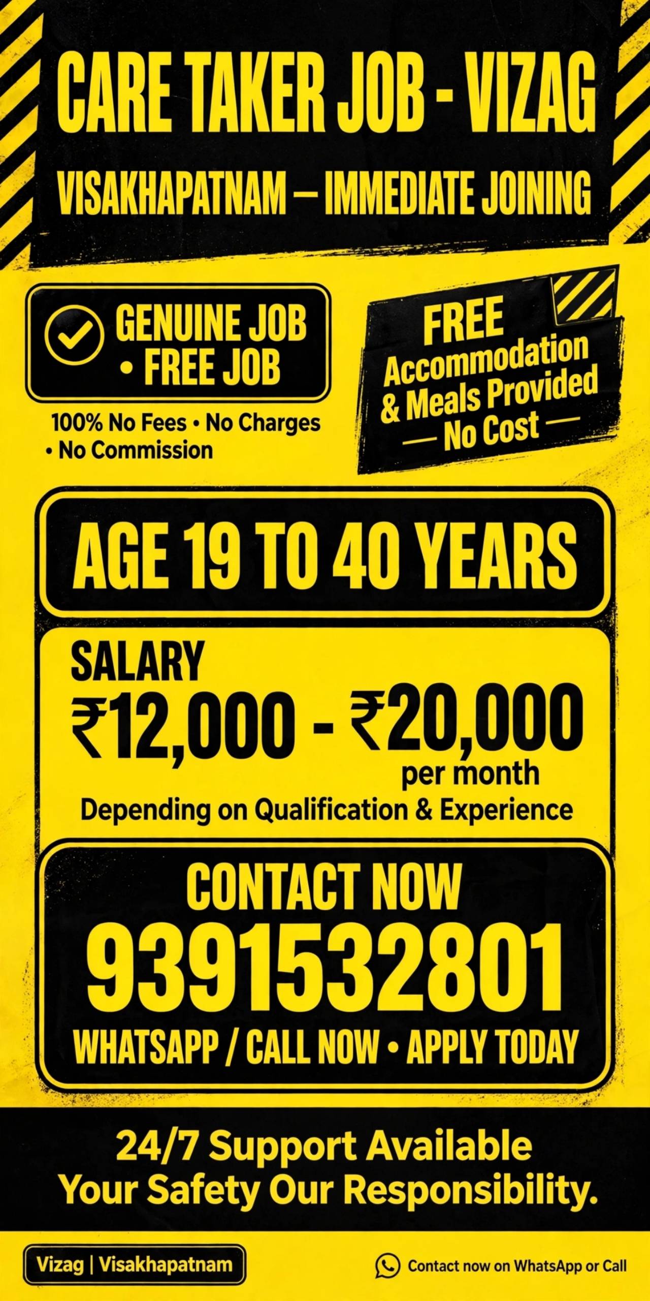 Care taker vizag