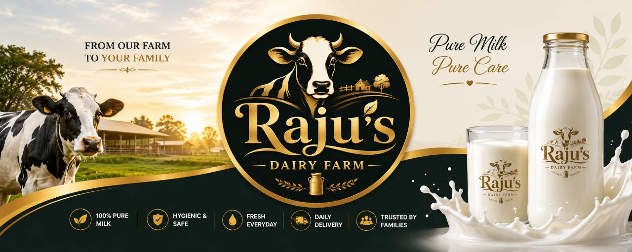Raju's dairy farm